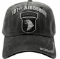 101st Airborne Subdue Black Cap 0075 - Military Caps Warehouse