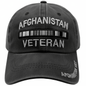 Afghanistan Veteran Subdue Black Cap 0083 - Military Caps Warehouse
