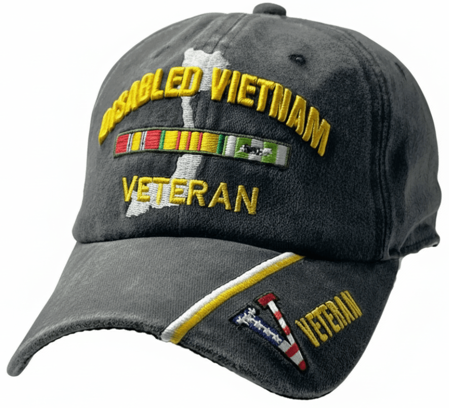 Disabled Vietnam Veteran Cap 0007 - Military Caps Warehouse