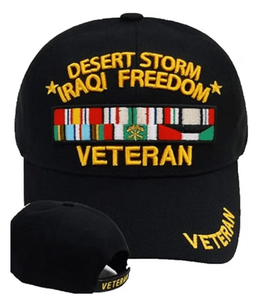 Iraqi Desert Storm Veteran Cap 0006 - Military Caps Warehouse