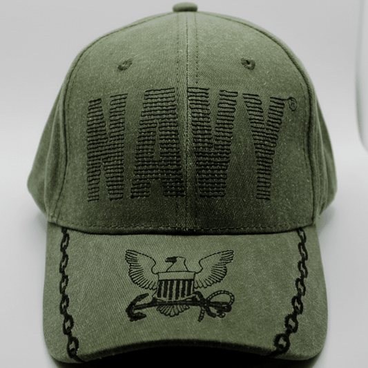 U.S Navy Subdue Green Cap 0093 - Military Caps Warehouse