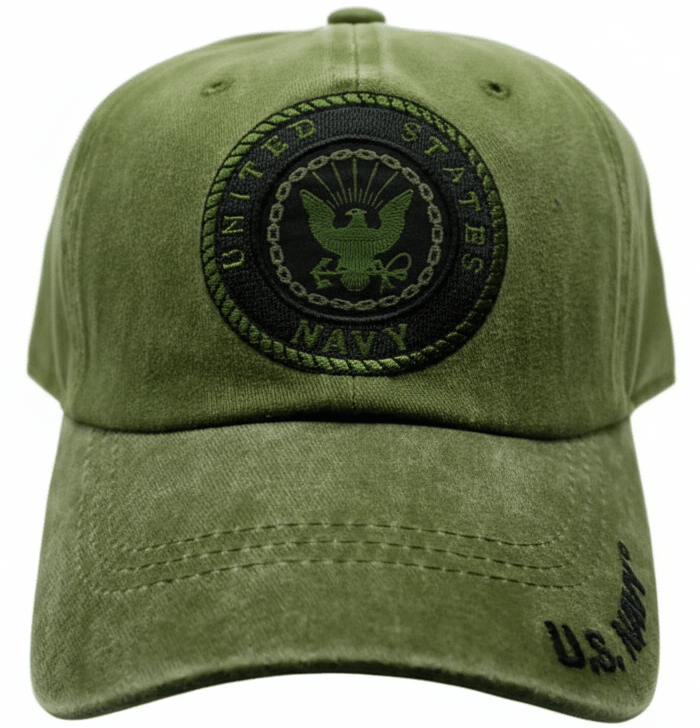 U.S Navy Subdue Green Cap 0095 - Military Caps Warehouse