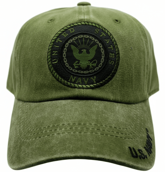 U.S Navy Subdue Green Cap 0095 - Military Caps Warehouse