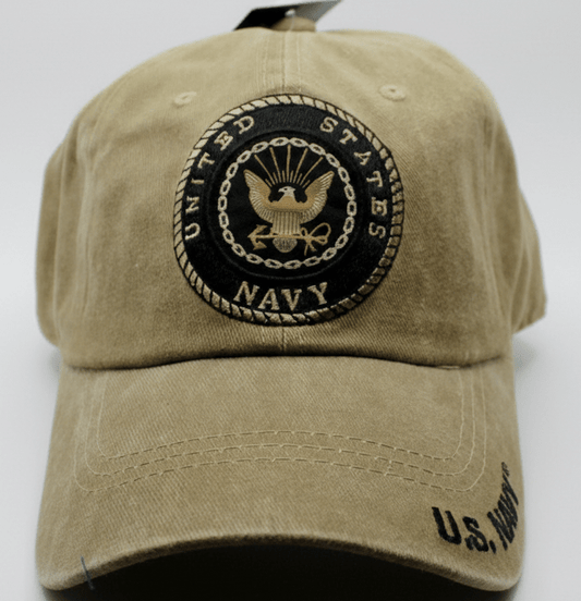 U.S Navy Subdue Khaki Cap 0092 - Military Caps Warehouse